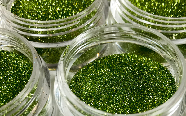 Peridot Green Microfine Glitter - Elektra Cosmetics