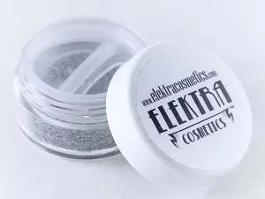 Pure Silver Microfine Glitter Microfine Glitter Elektra Cosmetics