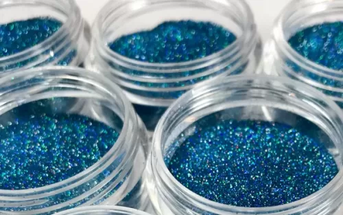 Elektra Cosmetics Blue AB Microfine Glitter Jars