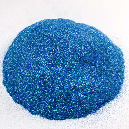 Holo Turquoise Cosmetic Grade Glitter, .008 Ultrafine, Glitter for li