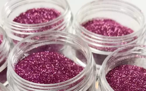 Elektra Cosmetics Pink AB Microfine Glitter Jars