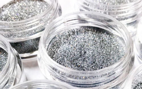 Elektra Cosmetics Pure Silver Microfine Glitter Jars