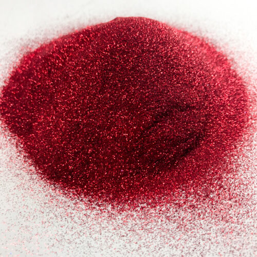 Elektra Cosmetics Ruby Red Microfine Glitter Pile