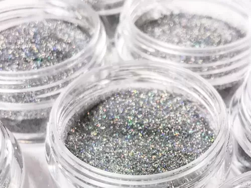 Silver AB (Holographic) Microfine Glitter Microfine Glitter Elektra Cosmetics