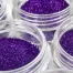 Elektra Cosmetics Purple Microfine Glitter Jars