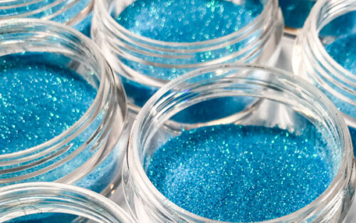 Elektra Cosmetics Aquamarine Microfine Glitter Jars