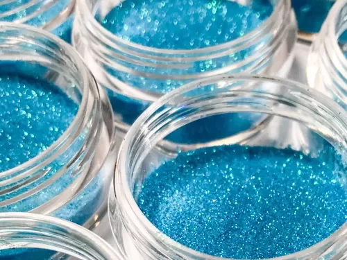Aquamarine Microfine Glitter Microfine Glitter Elektra Cosmetics
