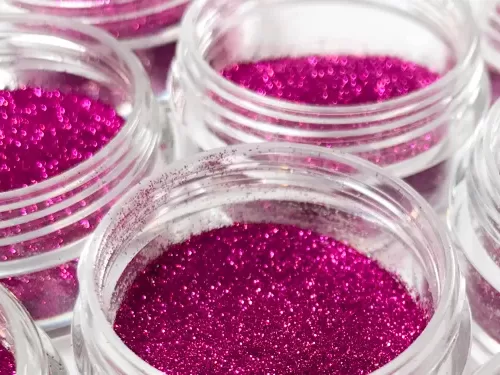 Fuchsia Microfine Glitter Microfine Glitter Elektra Cosmetics