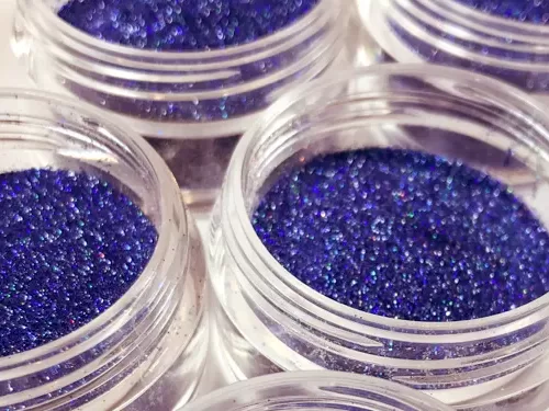 Sapphire AB Microfine Glitter Microfine Glitter Elektra Cosmetics