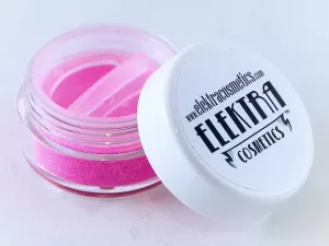 Pink Microfine Glitter Citrus Capsule Elektra Cosmetics
