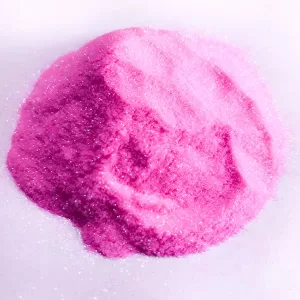 Pink Microfine Glitter Citrus Capsule Elektra Cosmetics