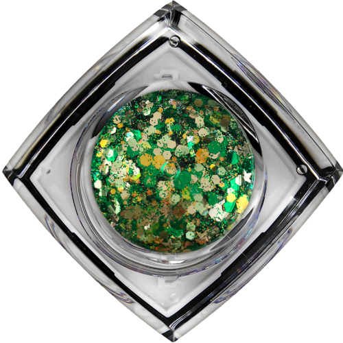 Green Goddess #049 Chunky Glitter Gel All Festivals Elektra Cosmetics