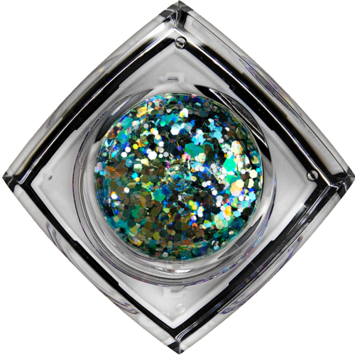Mermaid Dream #011 Chunky Glitter Gel Bolt Balm Elektra Cosmetics