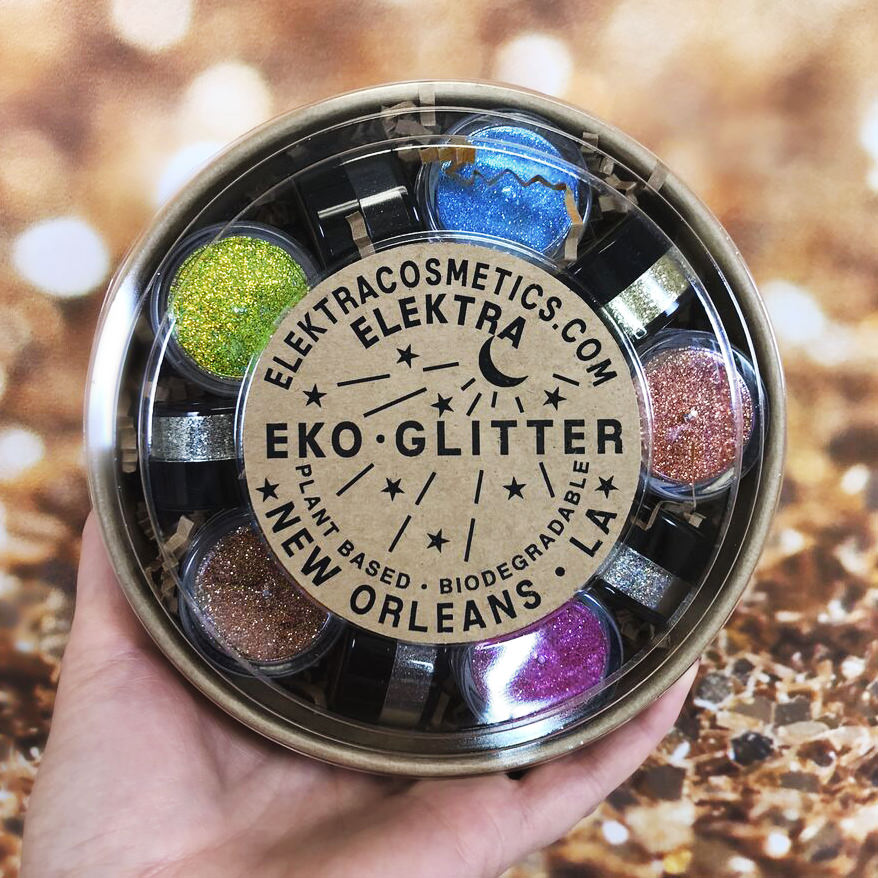 Elektra Cosmetics Eko Glitter Mother Earth Collection Eco Friendly Glitter for Face and Body
