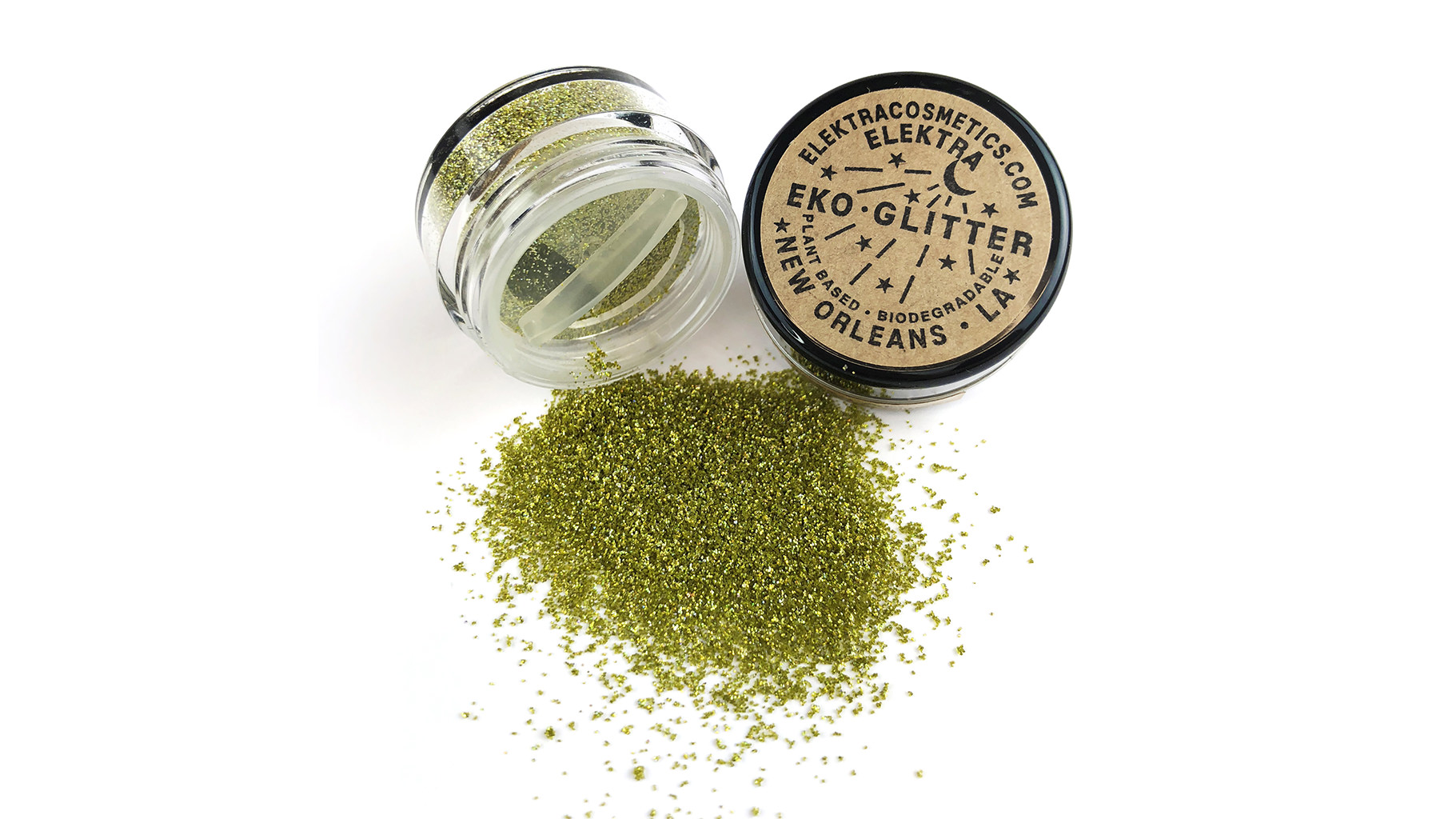 Chunky Green Eco Glitter for Face & Body