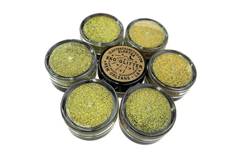 Elektra Cosmetics Brass AB Eco Glitter for Face and Body