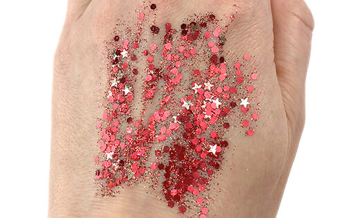Crimson Kiss #006 Chunky Glitter Gel All Teams Elektra Cosmetics