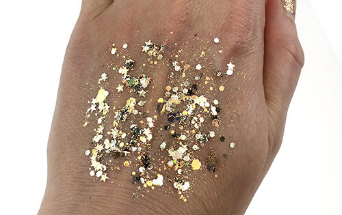Midas Touch #001 Chunky Glitter Gel All Festivals Elektra Cosmetics