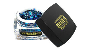 Sapphire Dream #013 Chunky Glitter Gel Blue Capsule Elektra Cosmetics