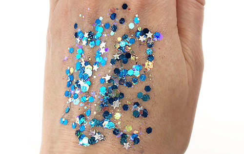 Sapphire Dream #013 Chunky Glitter Gel Blue Capsule Elektra Cosmetics