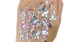 Voodoo Violet #014 Chunky Glitter Gel Purple Shimmer Elektra Cosmetics