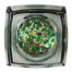 green goddess bolt balm cosmetic glitter gel bottom view