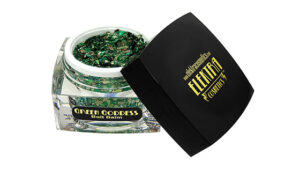 Green Goddess #049 Chunky Glitter Gel All Festivals Elektra Cosmetics