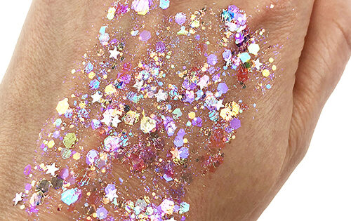 Pink Lux #004 Chunky Glitter Gel Bolt Balm Elektra Cosmetics