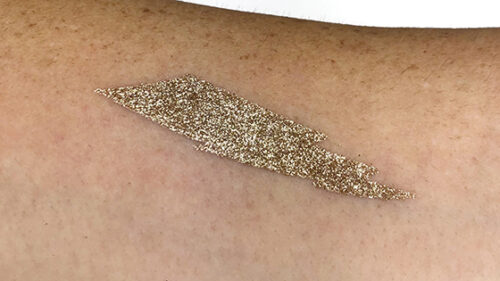 Champagne eko·glitter swatch