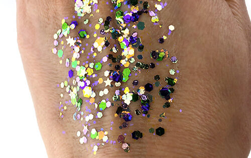 King Cake #019 Chunky Glitter Gel All Festivals Elektra Cosmetics