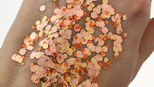 Copper Conjure #007 Chunky Glitter Gel Earth Tones Capsule Elektra Cosmetics