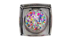 Elektric Neon UV #017U Chunky Glitter Gel Citrus Capsule Elektra Cosmetics