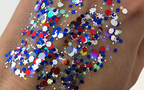 Spirit #097 Chunky Glitter Gel 4th of July Elektra Cosmetics