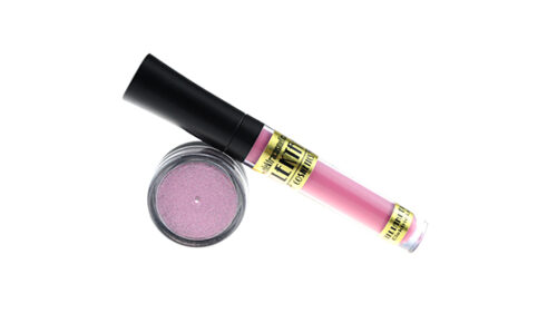 Elektra Cosmetics Brilliant Blush Lipstick + Microfine Glitter