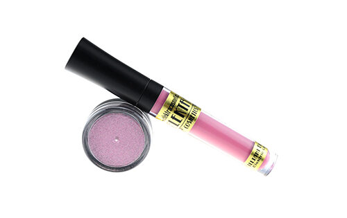 Elektra Cosmetics Brilliant Blush Lipstick + Microfine Glitter