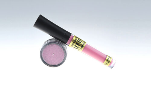 Elektra Cosmetics Brilliant Blush Lipstick + Microfine Glitter