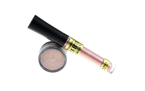 Elektra Cosmetics Glow Nude Lipstick + Microfine Glitter