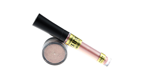 Elektra Cosmetics Glow Nude Lipstick + Microfine Glitter
