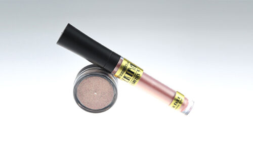 Elektra Cosmetics Glow Nude Lipstick + Microfine Glitter