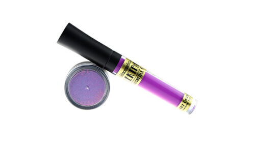 Elektra Cosmetics Opulent Orchid Lipstick + Microfine Glitter