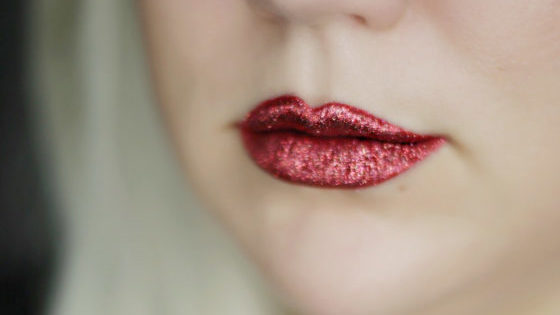 Radiant Red Glitter Lip Kit - Elektra Cosmetics