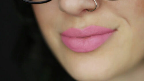 Elektra Cosmetics Brilliant Blush Lipstick with Microfine Glitter