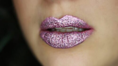 Elektra Cosmetics Brilliant Blush Lipstick with Microfine Glitter
