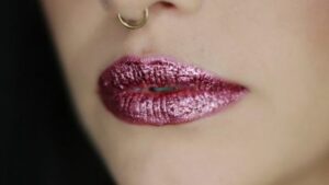 Golden Rouge Glitter Lip Kit Lips Elektra Cosmetics