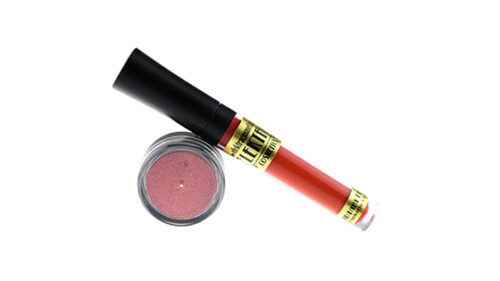 Elektra Cosmetics Radiant Red Lipstick + Microfine Glitter