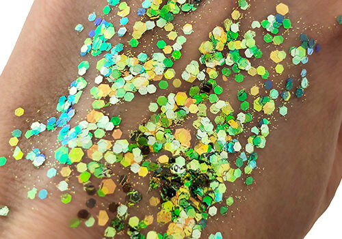 Absinthe #050 Chunky Glitter Gel All Festivals Elektra Cosmetics
