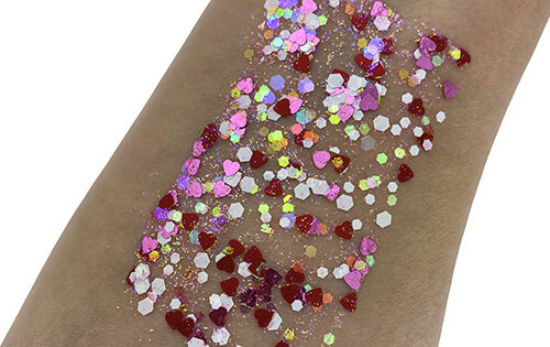 Be Mine #027U Chunky Glitter Gel All Festivals Elektra Cosmetics