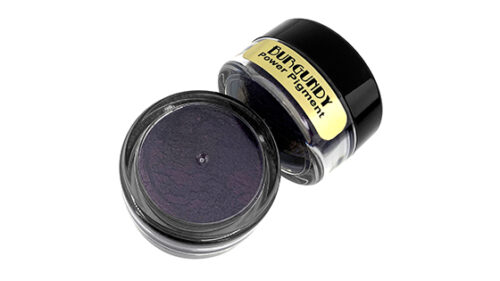 Elektra Cosmetics Burgundy Power Pigment Face and Body Metallic Shimmer