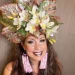 Danielle Smith Wearing Elektra Cosmetics Bronze Creative Capsule