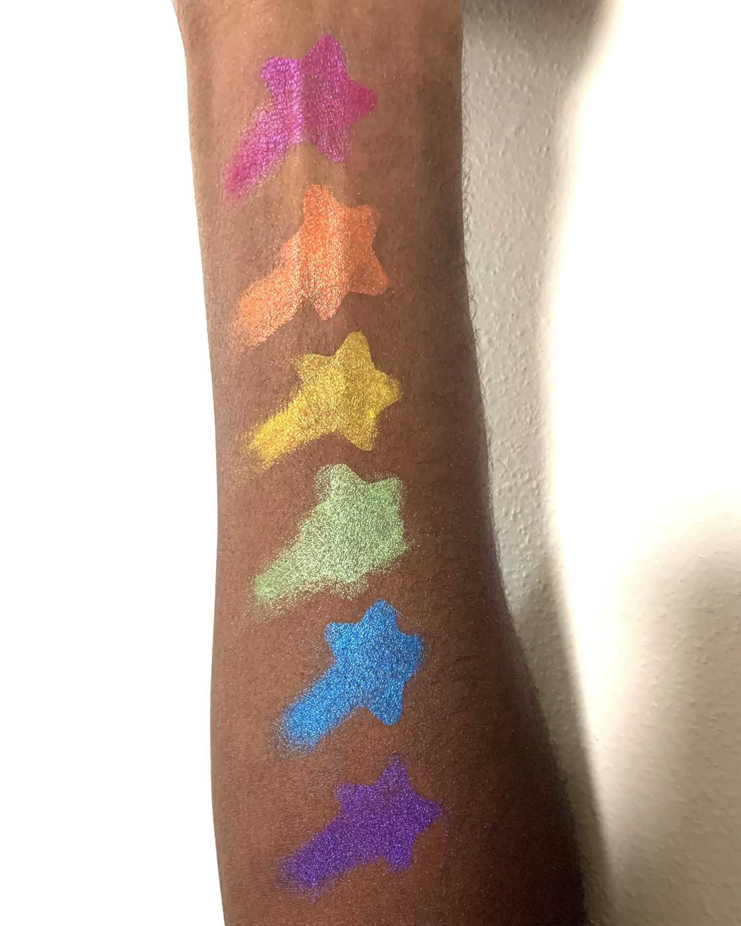 Elektra Cosmetics Pride Creative Capsule Swatch by Laveau Contraire